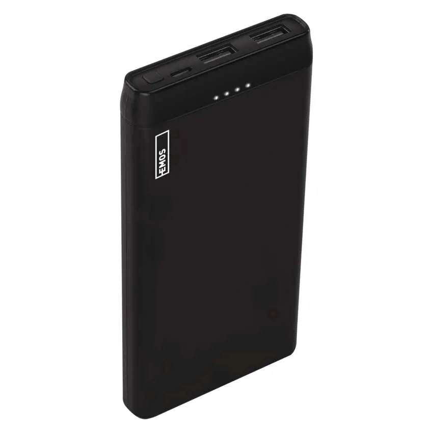 Emos B0526B ALPHA 10S, 10000 mAh, 10 W, fekete power bank