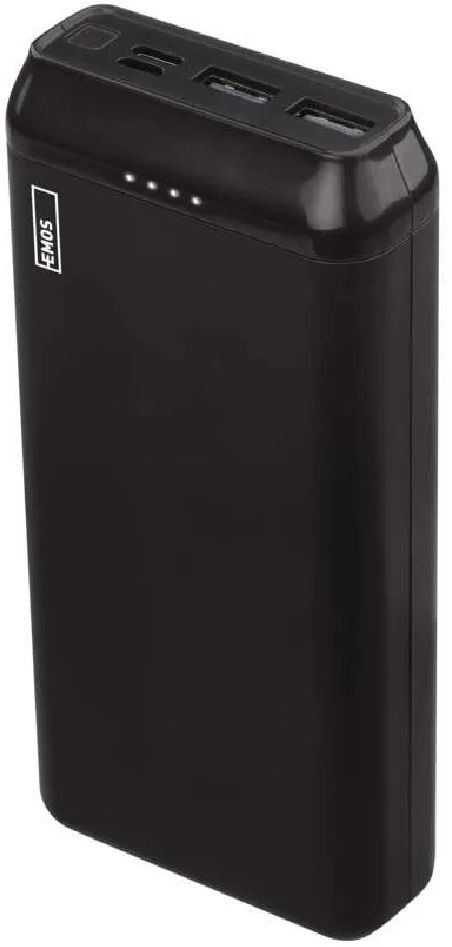 Emos B0527B ALPHA2 20, 20000 mAh, 10 W, fekete powerbank