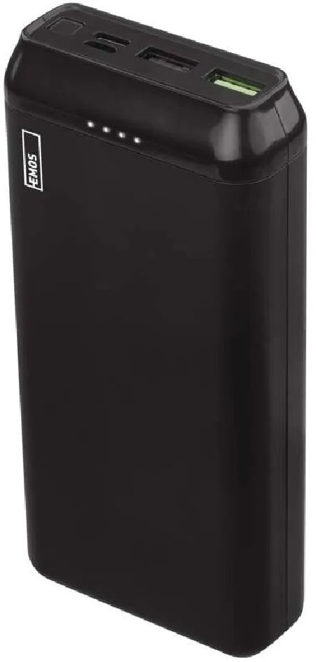 Emos B0528B ALPHAQ2 20, 20 000 mAh, 22,5 W, fekete powerbank