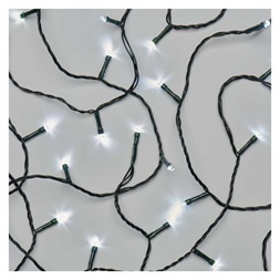 Emos D4AC04 18m/180LED/kül-beltéri/időzítős/hideg fehér karácsonyi LED fényfüzér