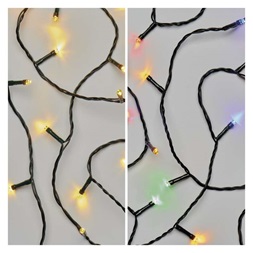 Emos D4AH01 10m/100LED/kül-beltéri/2 az 1-ben/meleg fehér/többszínű karácsonyi LED fényfüzér