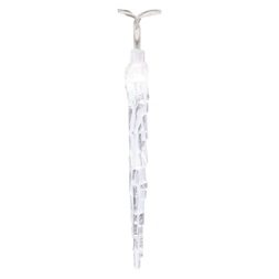 Emos DCGC01 1,35m/10LED/2xAA/beltéri/hideg fehér/időzítős/jégcsapok karácsonyi LED fényfüzér