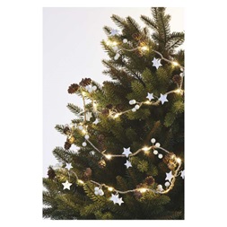 Emos DCGW04 1,7cm/20LED/2xAA/beltéri/meleg fehér/tobozok karácsonyi LED fényfüzér
