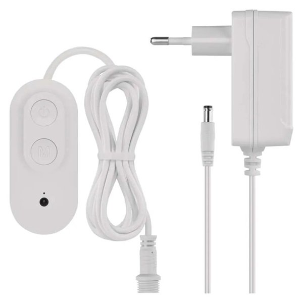 Emos GoSmart 255 cm-es lánc, 12 rész, 7 W, RGBIC+CCT, dimmelhető, WiFi LED reflektor
