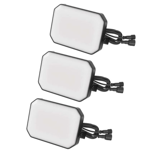 Emos GoSmart 3 darabos, 14 W, RGBIC dimmelhető, WiFi kültéri LED reflektor, kezdő készlet