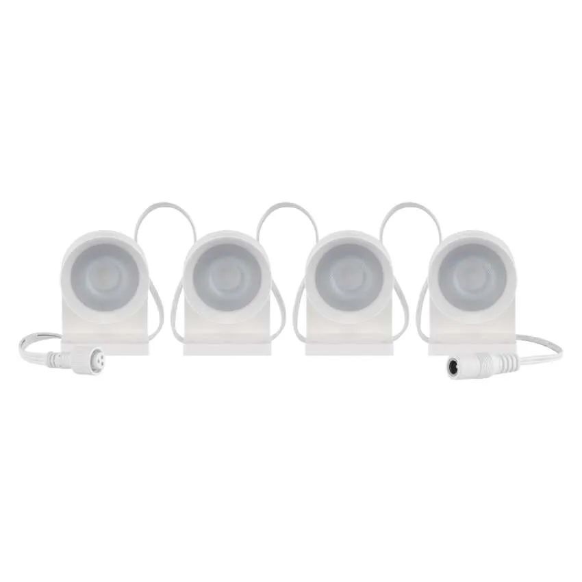 Emos GoSmart 85 cm-es lánc, 4 rész, 7 W, RGBIC+CCT, dimmelhető, WiFi LED reflektor