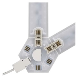 Emos GoSmart Lines fehér, 9 részből álló, 34 W, RGBIC dimmelhető, WiFi LED lámpa
