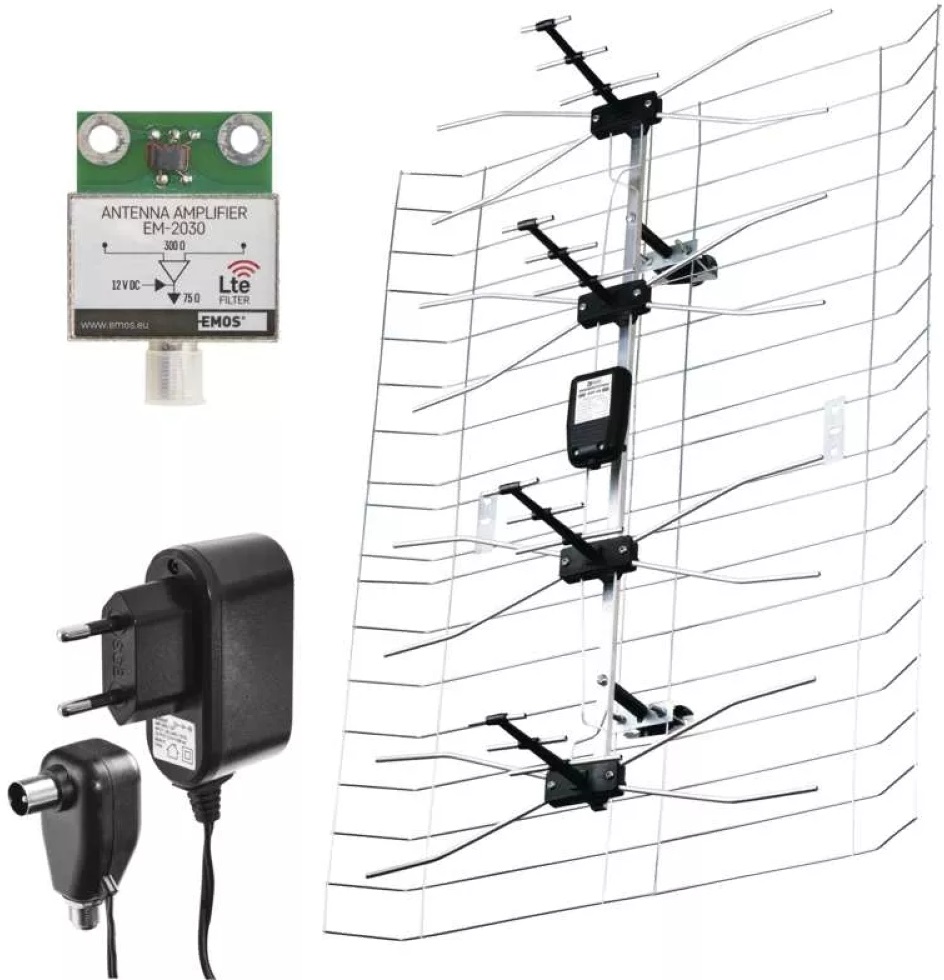 Emos J0666 EM-030 VHF/UHF kültéri antenna
