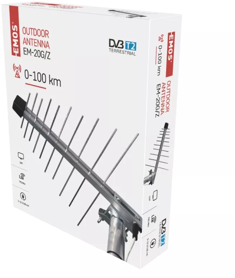 Emos J0667 EM-20G/Z UHF kültéri antenna