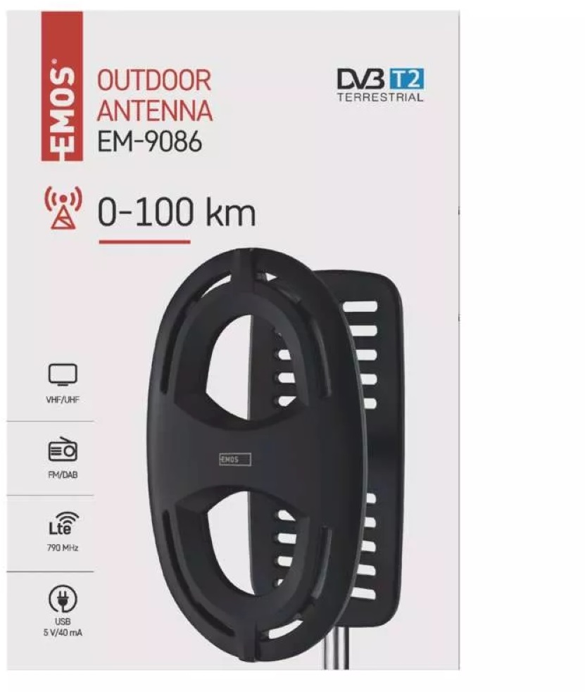 Emos J0681 EM-9086 univerzális kültéri antenna