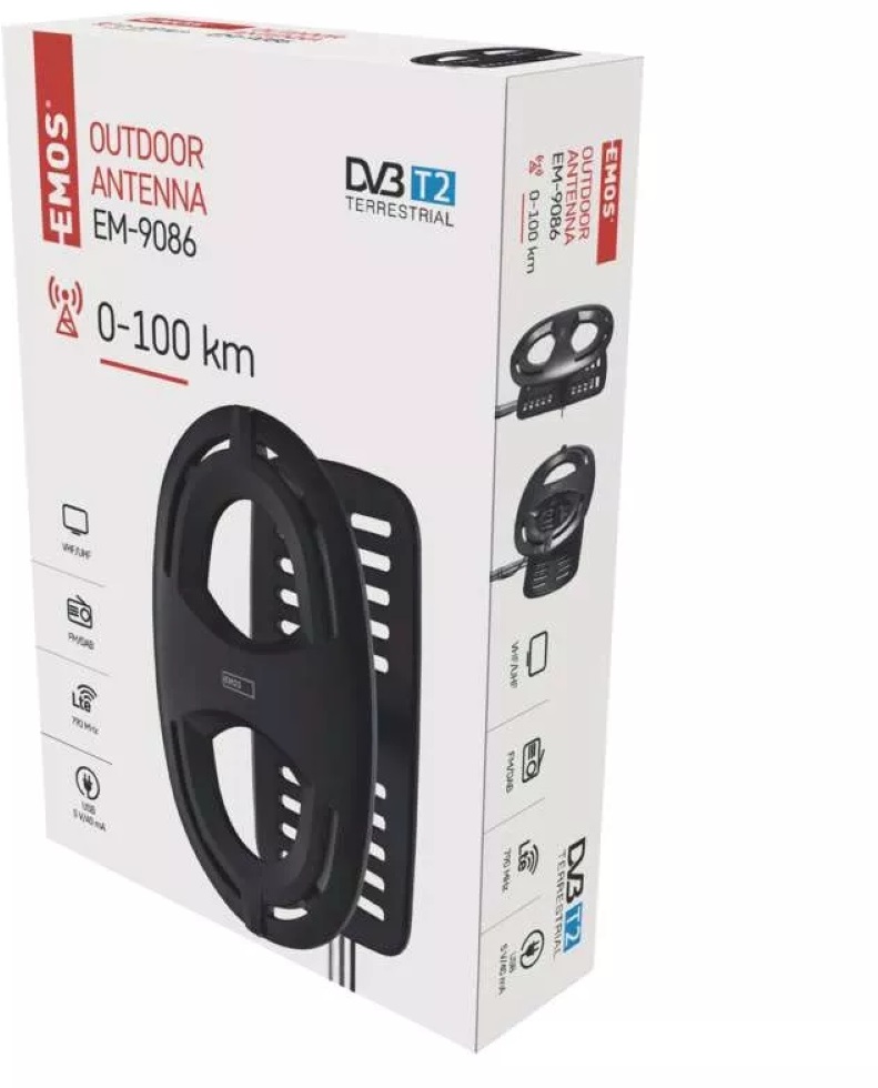 Emos J0681 EM-9086 univerzális kültéri antenna