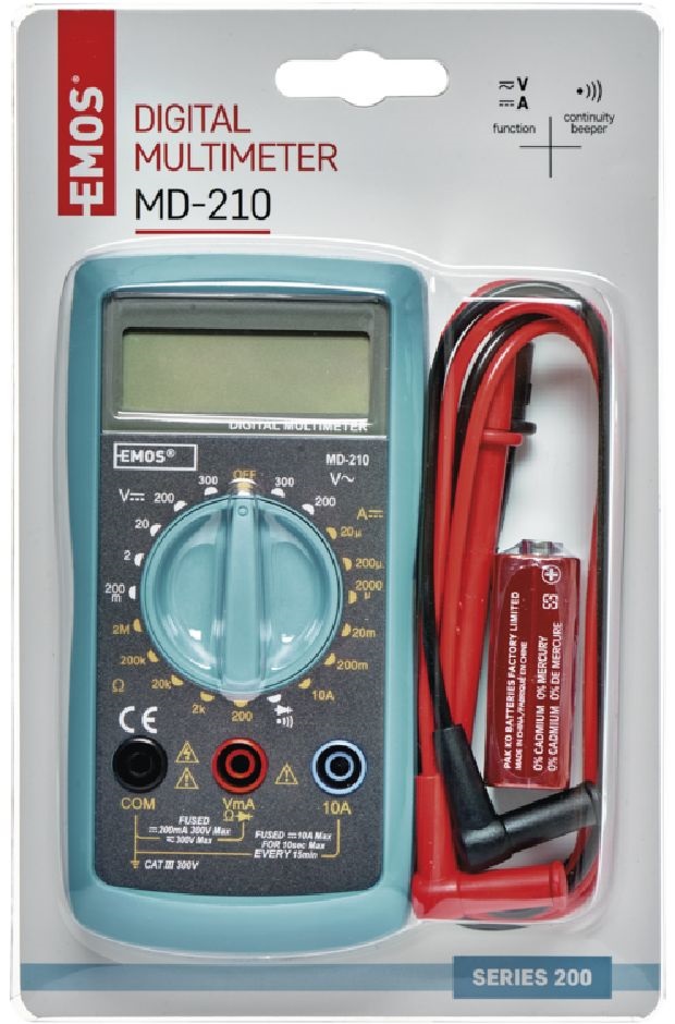 Emos M0391 MD-210 multiméter