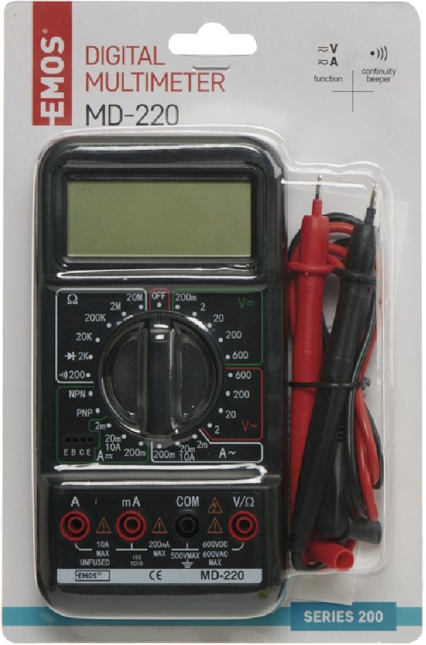 Emos M2092 MD-220 multiméter