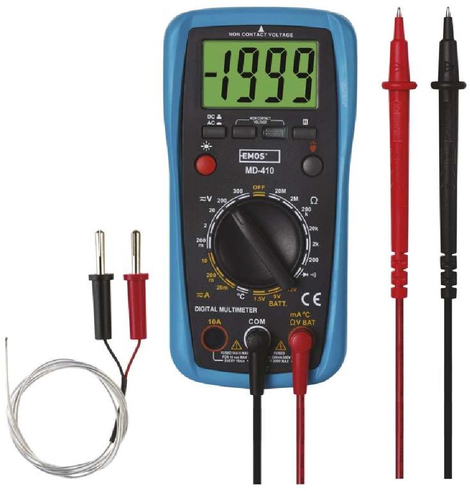 Emos M3691 MD-410 digitális multiméter