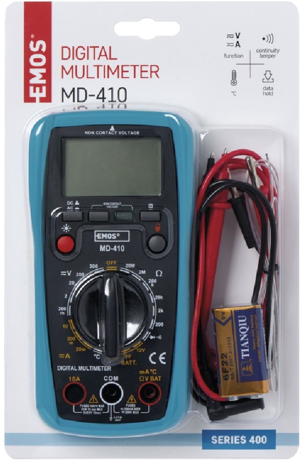Emos M3691 MD-410 digitális multiméter