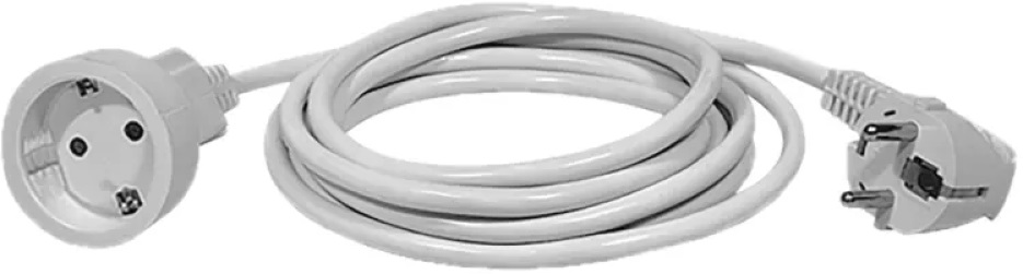 Emos P0120R 10 méter 3x1,5mm2 fehér hosszabbító