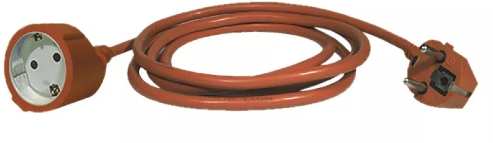 Emos P01215R 15 méter 3x1,5mm2 narancs hosszabbító