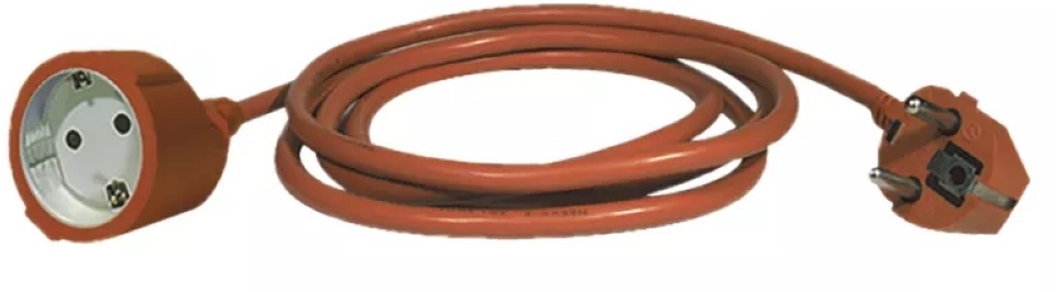 Emos P01225R 25 méter 3x1,5mm2 narancs hosszabbító