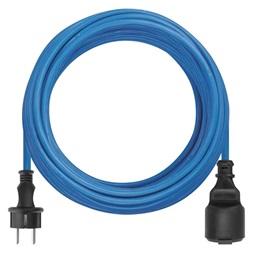 Emos P01510W Cord 10 m/1 socket/black/PVC/230 V/1,5 mm2 fagyásálló hosszabbító kábel