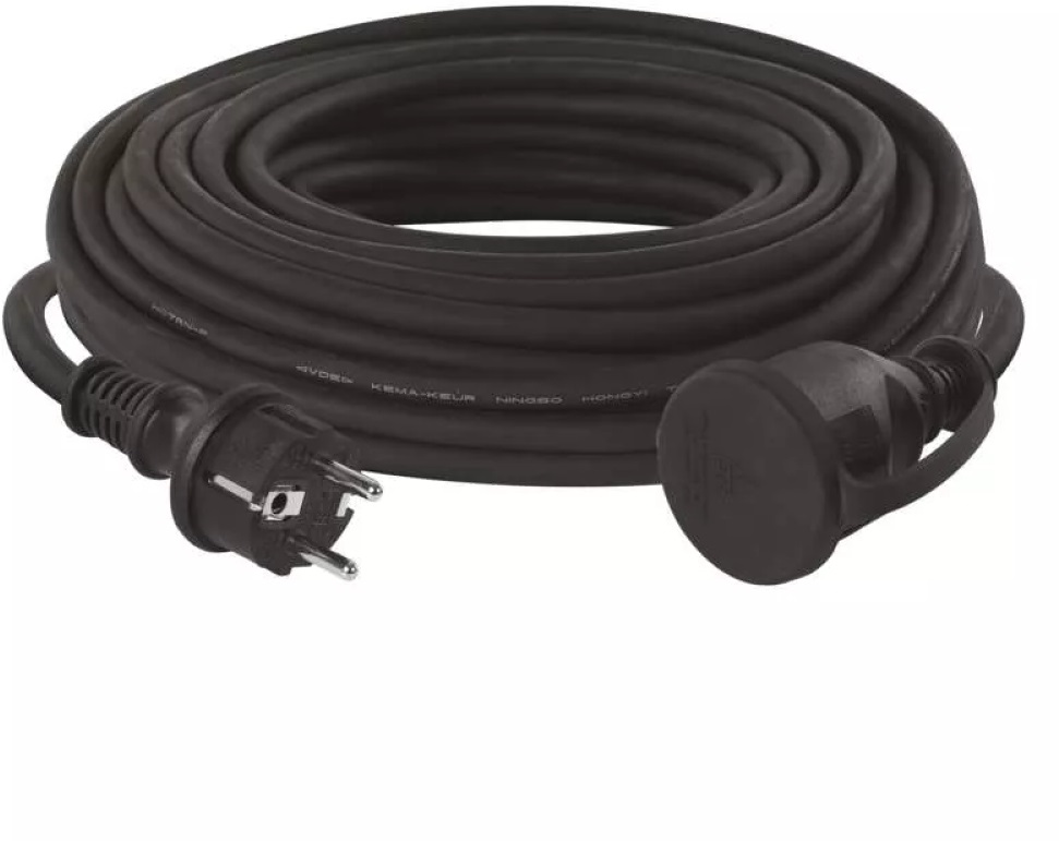 Emos P01825R 25 méter 3x2,5mm2 gumikábeles IP44 kültéri hosszabbító