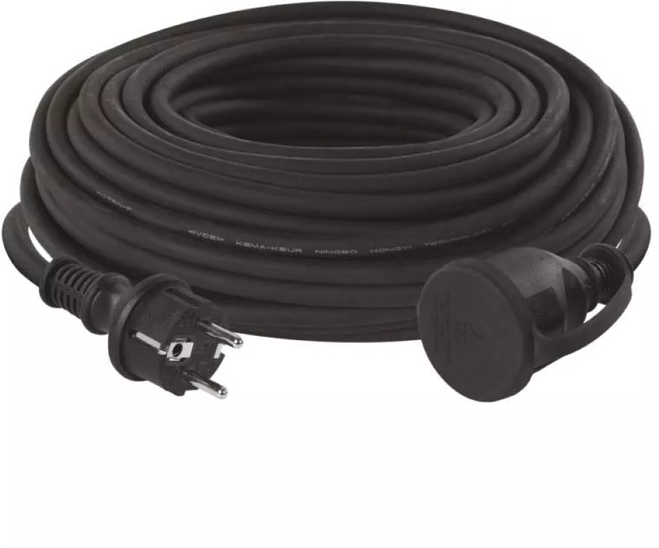 Emos P01830 30 méter 3x1,5mm2 gumikábeles IP44 kültéri hosszabbító