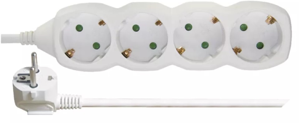 Emos P0425R 4 aljzat 5méter 1,5mm2 hosszabbító
