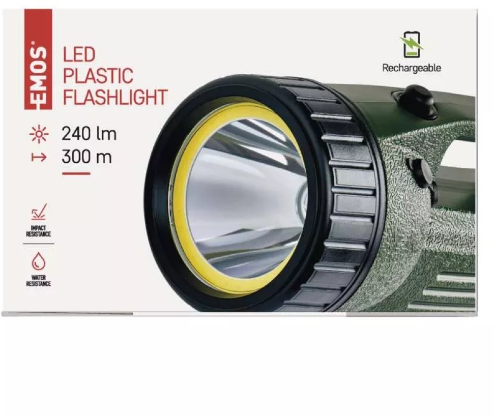 Emos P2308 COB LED 10W 240lm tölthető lámpa