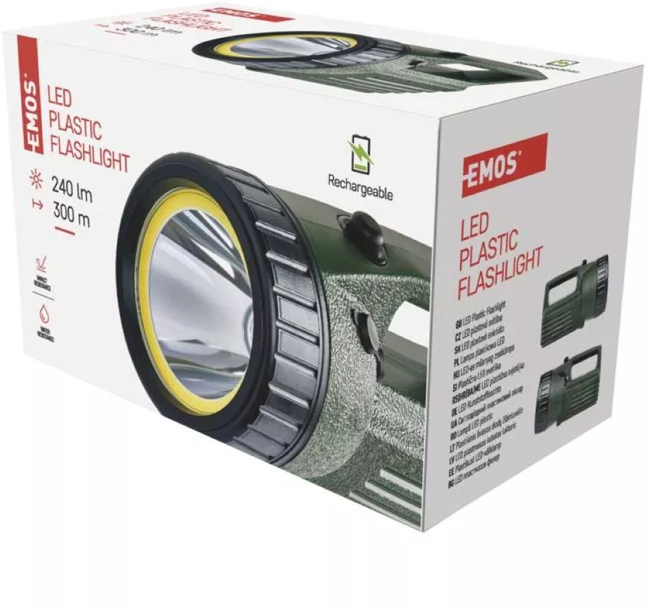 Emos P2308 COB LED 10W 240lm tölthető lámpa