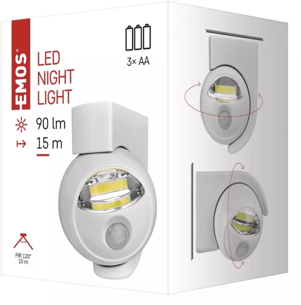 Emos P3311 3xAA LED éjjeli fény