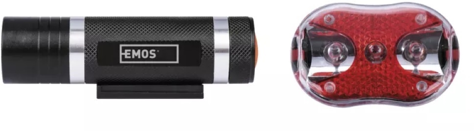 Emos P3920 150lm első-hátsó LED-es kerékpárlámpaszett
