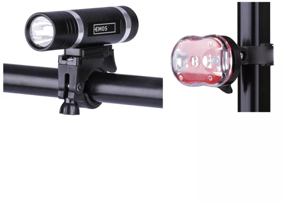 Emos P3920 150lm első-hátsó LED-es kerékpárlámpaszett