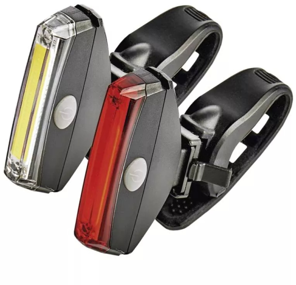 Emos P3922 22lm 2db-os fehér/piros LED kerékpárlámpa szett