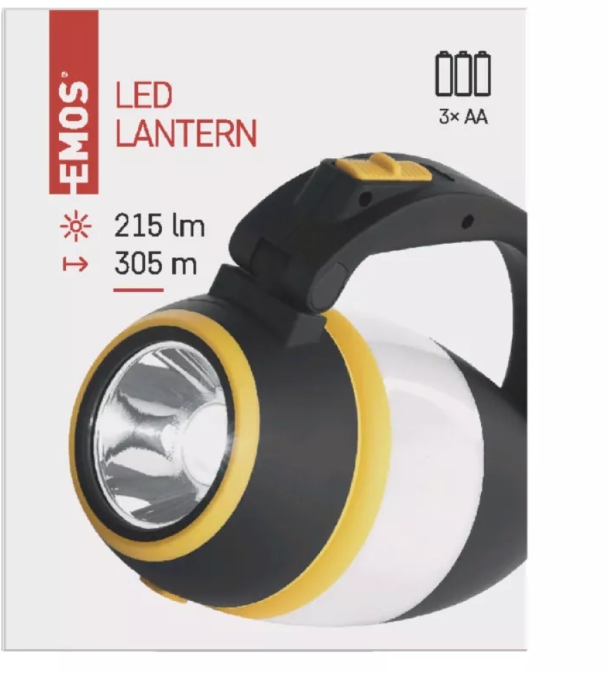 Emos P4008 215lm 3xAA multifunkciós LED-es kempinglámpa