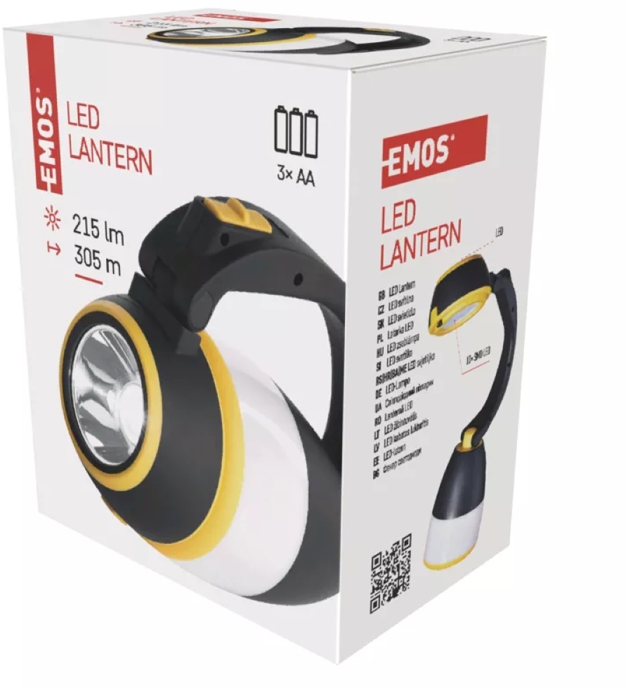 Emos P4008 215lm 3xAA multifunkciós LED-es kempinglámpa