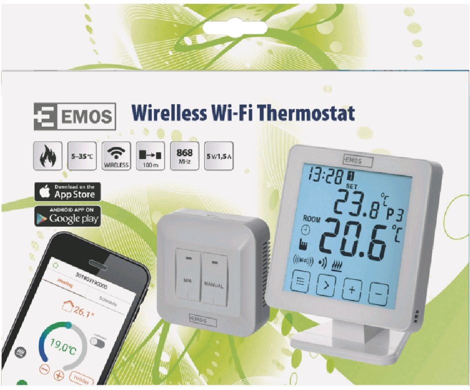 Emos P5623 WI-FI-s szobatermosztát