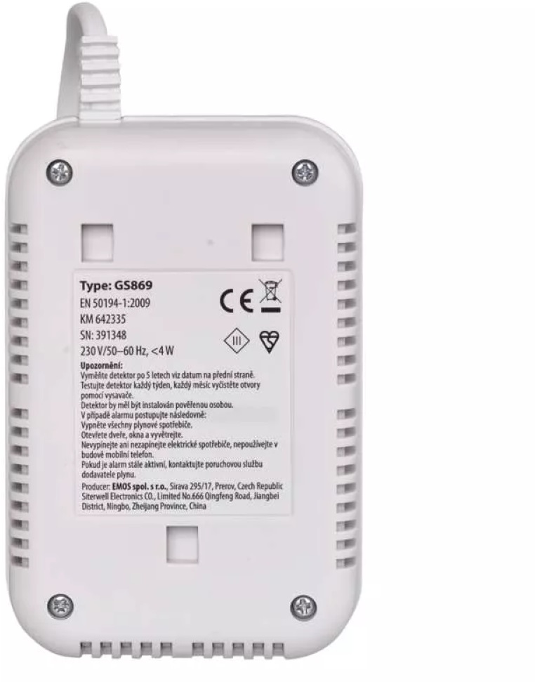 Emos P56450 GS869 gázérzékelő