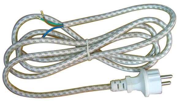 Emos S00003 Flexo 2,4 méter 3x0,75mm2 szerelhető fehér kábel