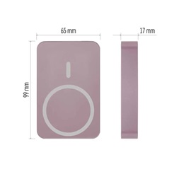 Emos WI 1046, 10 000 mAh, 20 W+Wireless, lazac powerbank
