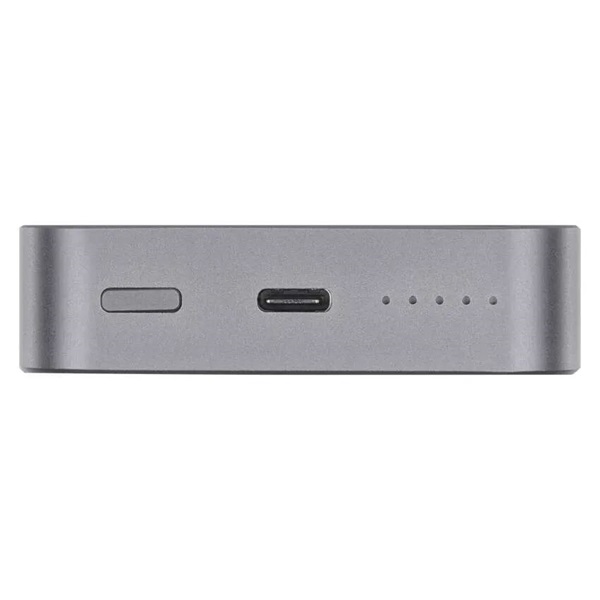 Emos WI 1046, 10 000 mAh, 20 W+Wireless, szürke powerbank