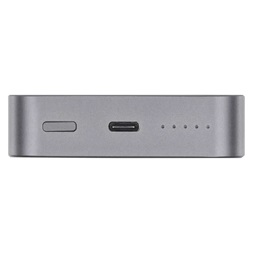 Emos WI 1046, 10 000 mAh, 20 W+Wireless, szürke powerbank