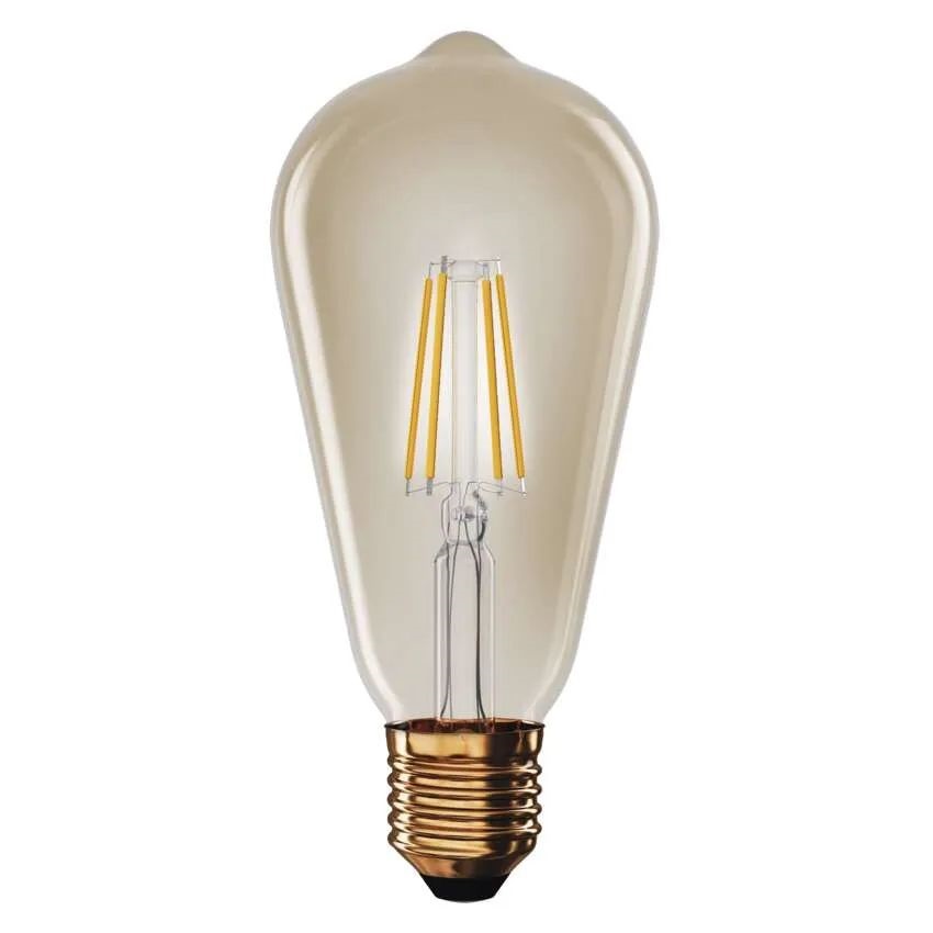 Emos Z57032 E27/4,5 W (40 W)/420 lm/meleg fehér Vintage ST64 LED izzó