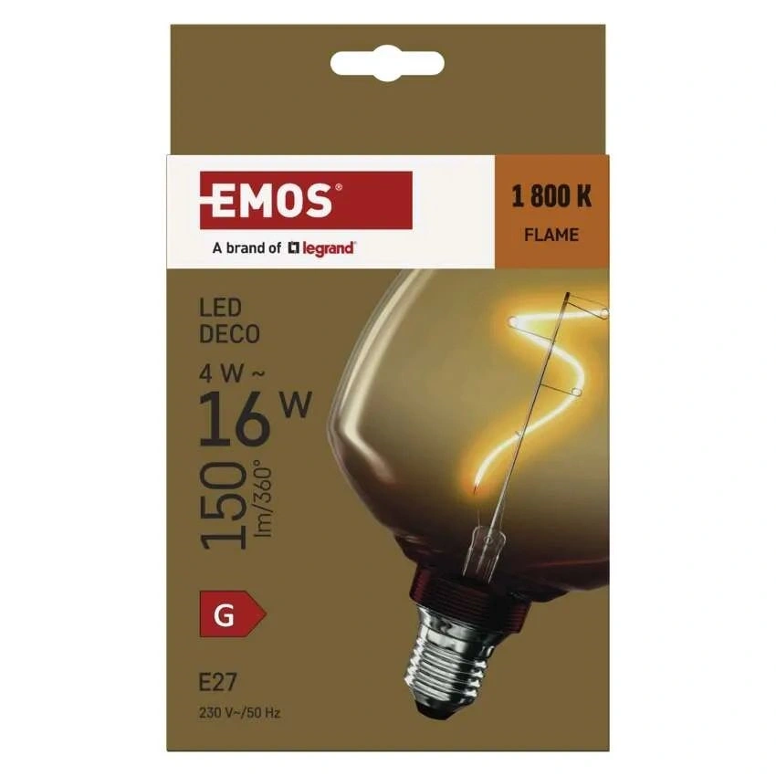 Emos Z59G01 LED DECO "GRADIENT" S123 4W 16W 150lm E27 izzó