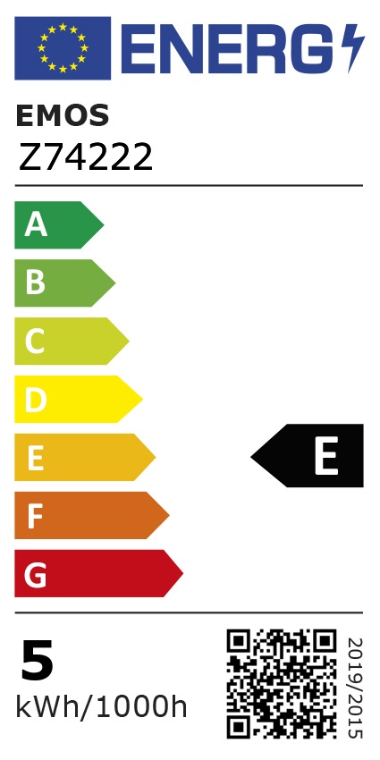 Emos Z74222 filament A60 40W 470lumen E27 LED gömb izzó