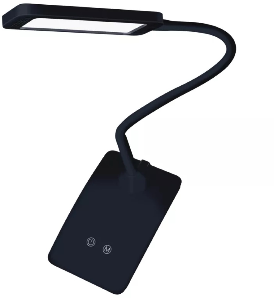 Emos Z7599B Eddy fekete asztali LED lámpa