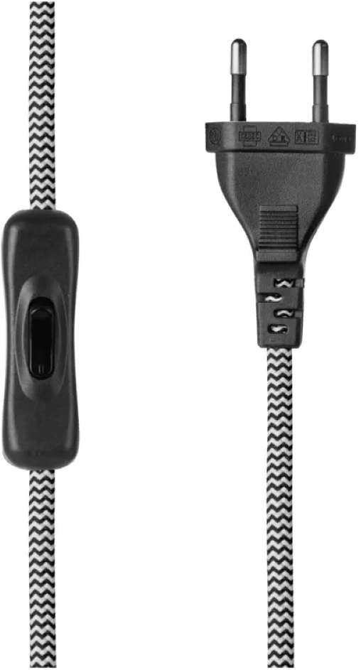Emos Z7611 Harry E27 IP20 szürke asztali lámpa