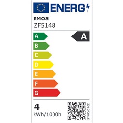 Emos ZF5148 E27/3,8 W (60 W)/806 lm/természetes fehér filament A60 A clasS LED izzó