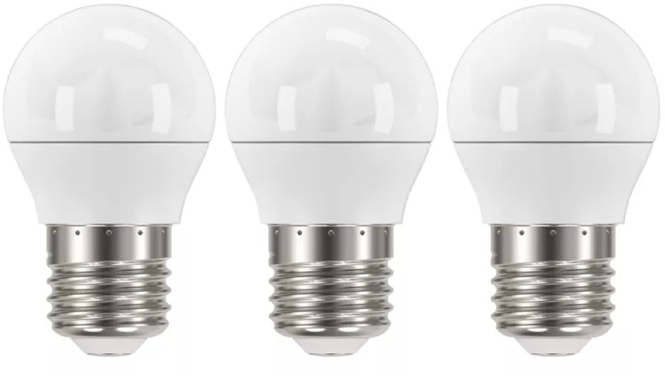 Emos ZQ1120.3 Classic 6W 470lm E27 meleg fehér 3db-os LED izzócsomag