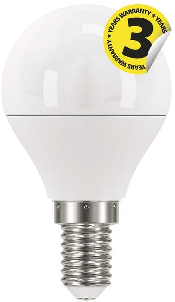 Emos ZQ1220 CLASSIC 6W E14 470 lumen meleg fehér LED kisgömb izzó