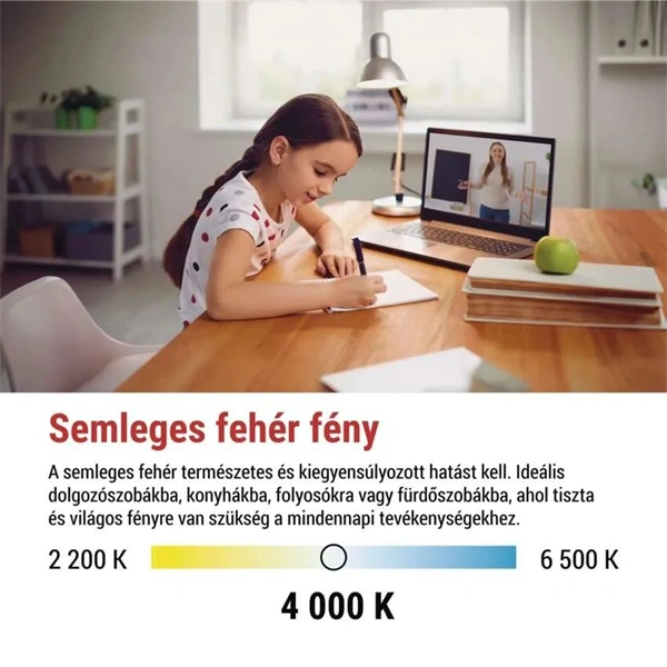 Emos ZQ9C43 classic JC 4,9W(60W)  806lumen G9 LED izzó