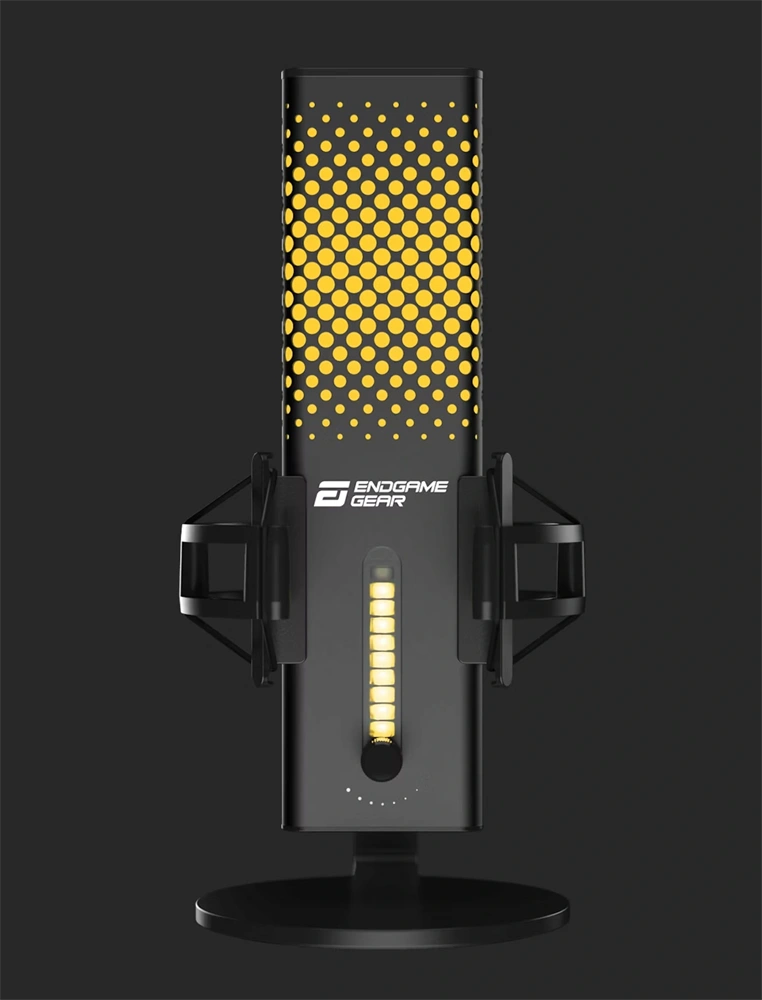 Endgame Gear XSTRM RGB kardioid kondenzátor USB fekete mikrofon